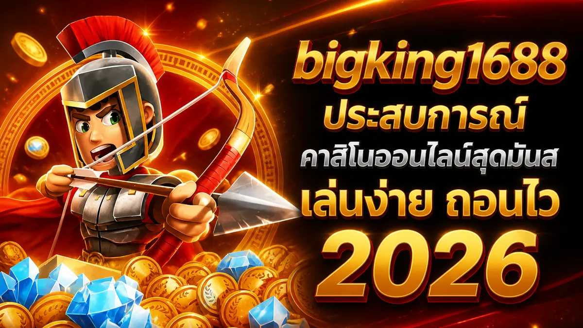 bigking1688 เล่นง่ายบนมือถือ 2026: ประสบการณ์สุดมันส์